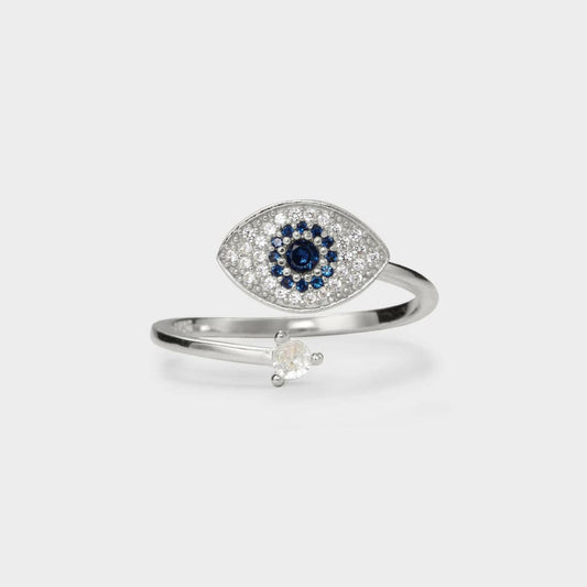 The Clarity Collection Mindful Rings - Evil Eye Fidget Spinner Ring - Mindful Rings